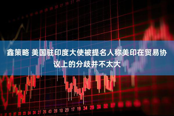 鑫策略 美国驻印度大使被提名人称美印在贸易协议上的分歧并不太大